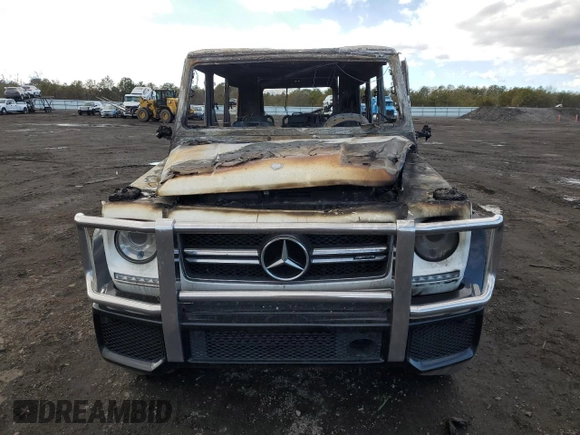 2017 Mercedes-Benz G-Class AMG G 63 with VIN WDCYC7DF1HX272944, listed as a Copart auction lot 44107605 with 0 mi miles and Salvage Title. Bid and sale history available at carsss.com. Image 5.