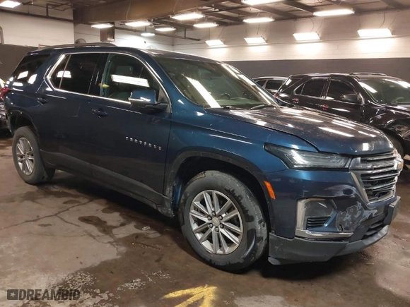 2022 Chevrolet Traverse LT Cloth with VIN 1GNEVGKW1NJ145476, listed as a IAAI auction lot 41744147 with 39,402 mi miles. Bid and sale history available at carsss.com. Image 1.
