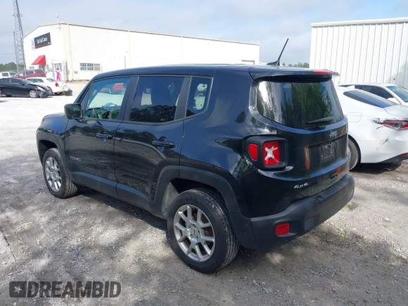 2023 Jeep Renegade Latitude with VIN ZACNJDB12PPP72694, listed as a IAAI auction lot 41922408 with 29,818 mi miles and . Bid and sale history available at DreamBid. Image 3.