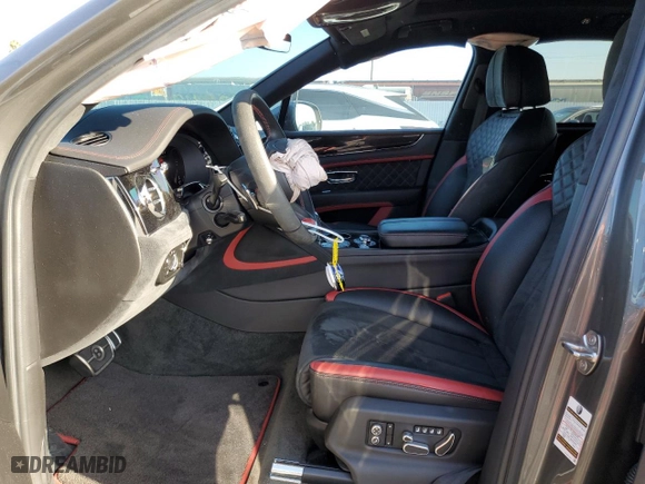 2021 Bentley Bentayga Speed with VIN SJAAR2ZV3MC036226, listed as a Copart auction lot 72161594 with 23,717 mi miles and Salvage Title. Bid and sale history available at carsss.com. Image 7.