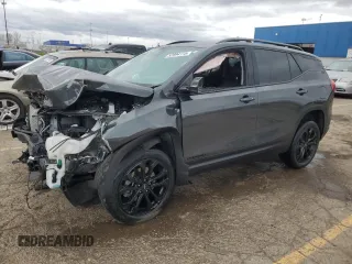 2020 GMC Terrain SLT z VIN 3GKALPEX8LL162156, wystawiony jako Copart lot #52894115 z przebiegiem 50 972 mil mil oraz Nie do naprawy • Non repairable. Historia ofert i sprzedaży dostępna na DreamBid. Obrazek 1.