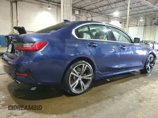 2020 BMW 3 Series 330i xDrive with VIN 3MW5R7J00L8B13201, listed as a Copart auction lot 47948255 with Not Provided miles and Non Repairable. Bid and sale history available at DreamBid. Image 3.