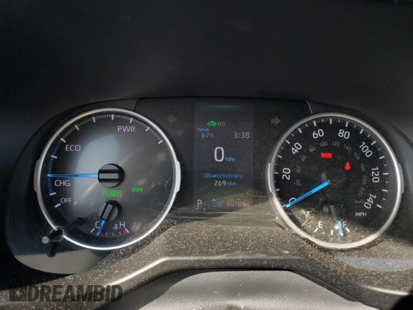 2019 Toyota RAV4 Hybrid XLE with VIN 2T3RWRFV1KW041684, listed as a Copart auction lot 48708995 with 80,181 mi miles and Salvage Title. Bid and sale history available at carsss.com. Image 9.