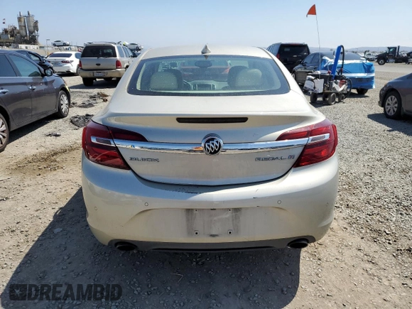 2015 Buick Regal Premium I with VIN 2G4GN5EX0F9173420, listed as a Copart auction lot 54937065 with 138,066 mi miles and Clean Title. Bid and sale history available at carsss.com. Image 6.
