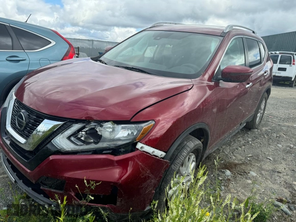 2020 Nissan Rogue S with VIN 5N1AT2MVXLC731773, listed as a Copart auction lot 62830624 with 68,407 mi miles and Salvage Title. Bid and sale history available at carsss.com. Image 1.