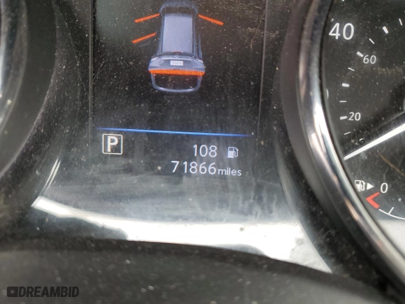 2018 Nissan Rogue S with VIN 5N1AT2MV3JC827791, listed as a Copart auction lot 46315175 with 71,866 mi miles and Salvage Title. Bid and sale history available at carsss.com. Image 9.