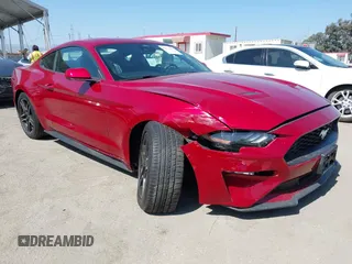 2021 Ford Mustang EcoBoost with VIN 1FA6P8TH7M5125744, listed as a IAAI auction lot 42520877 with 31,953 mi miles and . Bid and sale history available at DreamBid. Image 1.