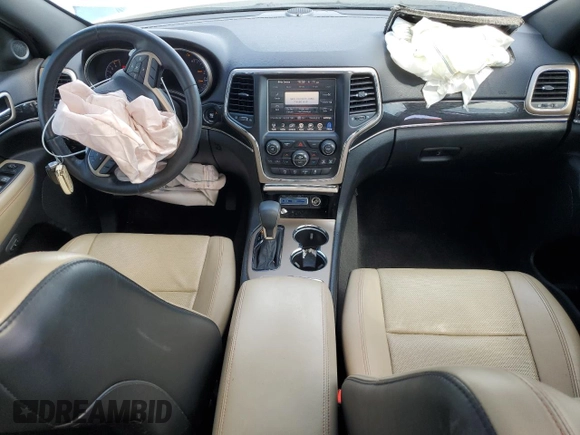 2016 Jeep Grand Cherokee Limited 75th Anniversary with VIN 1C4RJFBT8GC447215, listed as a Copart auction lot 53835115 with 69,864 mi miles and Salvage Title. Bid and sale history available at DreamBid. Image 8.