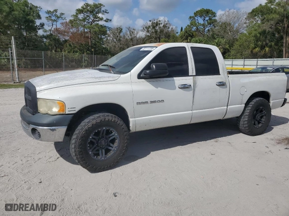 2004 Dodge Ram 2500 ST with VIN 3D7KA28D94G272417, listed as a Copart auction lot 45111735 with 160,961 mi miles and Clean Title. Bid and sale history available at carsss.com. Image 1.