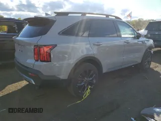2023 Kia Sorento SX Prestige with VIN 5XYRKDLF0PG243305, listed as a Copart auction lot 74735424 with 0 mi miles and Salvage Title. Bid and sale history available at carsss.com. Image 3.