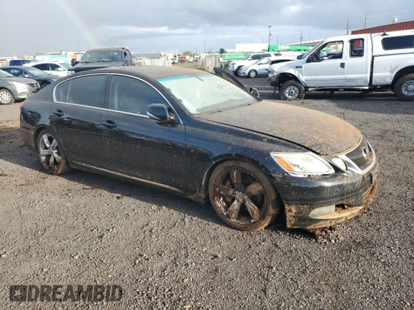 2008 Lexus GS 350 with VIN JTHBE96S280032756, listed as a Copart auction lot 43756355 with 170,707 mi miles and Salvage Title. Bid and sale history available at carsss.com. Image 4.