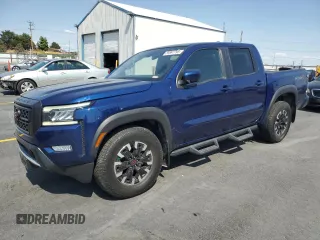 2022 Nissan Frontier Pro-X с VIN 1N6ED1EJ5NN610792, выставлен на аукционе Copart как лот 59897795 с пробегом 51 214 миль миль и Списание • Salvage title. История ставок и продаж доступна на DreamBid. Изображение 1.