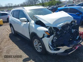 2017 Nissan Rogue SV with VIN KNMAT2MV5HP603526, listed as a IAAI auction lot 41847529 with 119,428 mi miles and . Bid and sale history available at carsss.com. Image 1.
