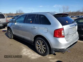 2012 Ford Edge Limited with VIN 2FMDK3K92CBA91537, listed as a Copart auction lot 46669425 with 186,595 mi miles and Salvage Title. Bid and sale history available at carsss.com. Image 2.
