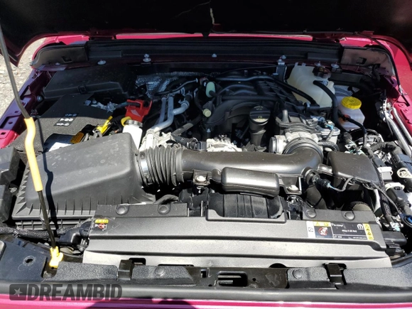 2024 Jeep Wrangler Sahara with VIN 1C4PJXEG8RW336631, listed as a Copart auction lot 62526235 with Not provided miles and Salvage title. Bid and sale history available at DreamBid. Image 12.