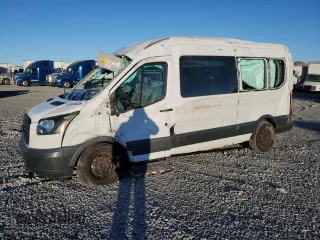 2018 Ford Transit Passenger XL with VIN 1FBZX2CM2JKA87942, listed as a Copart auction lot 41504435 with 72,729 mi miles and Salvage Title. Bid and sale history available at carsss.com. Image 1.