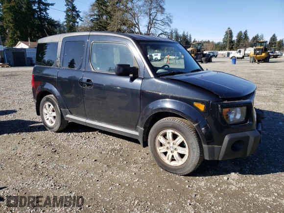 2008 Honda Element EX with VIN 5J6YH27718L010308, listed as a Copart auction lot 45150795 with 124,527 mi miles and Salvage Title. Bid and sale history available at DreamBid. Image 4.