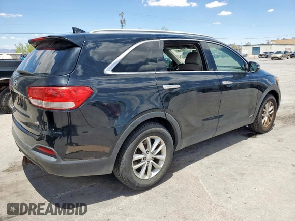 2017 Kia Sorento LX with VIN 5XYPGDA37HG211101, listed as a Copart auction lot 59623955 with 67,852 mi miles and Salvage title. Bid and sale history available at DreamBid. Image 3.