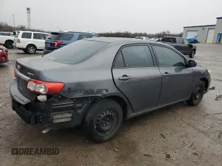 2011 Toyota Corolla L with VIN 2T1BU4EE7BC606624, listed as a Copart auction lot 47496065 with 159,382 mi miles and Clean Title. Bid and sale history available at carsss.com. Image 3.