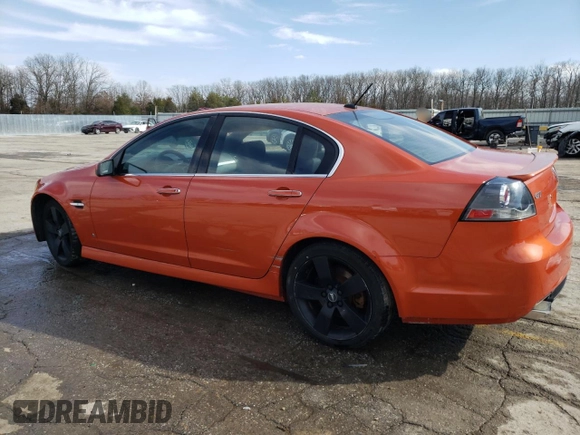 2008 Pontiac G8 GT with VIN 6G2EC57Y98L139163, listed as a Copart auction lot 45910985 with 183,088 mi miles and Salvage Title. Bid and sale history available at carsss.com. Image 2.