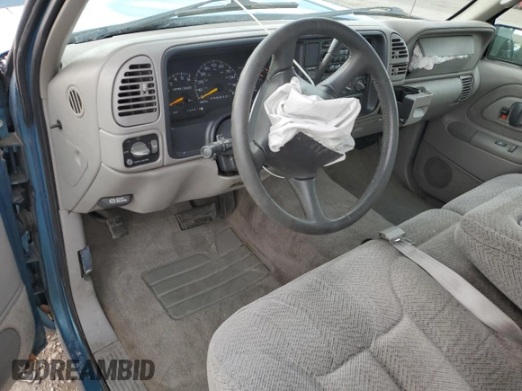 1998 Chevrolet Silverado 1500 with VIN 1GCEK14R1WZ263424, listed as a Copart auction lot 81966434 with 96,078 mi miles and Salvage Title. Bid and sale history available at DreamBid. Image 8.