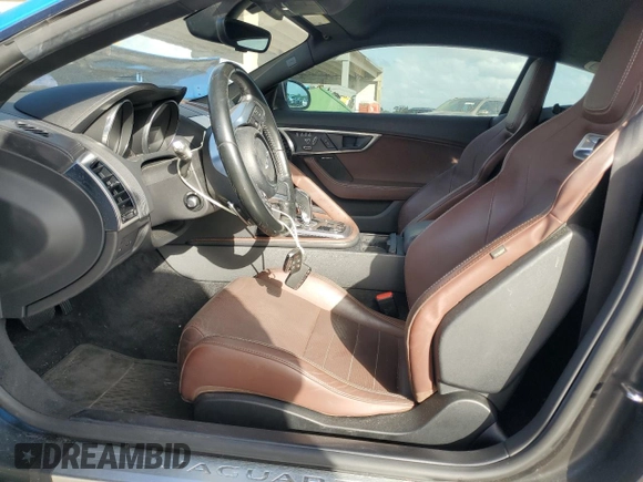 2018 Jaguar F-Type with VIN SAJDD1EV1JCK49554, listed as a Copart auction lot 78908314 with 77,069 mi miles and Salvage Title. Bid and sale history available at DreamBid. Image 7.