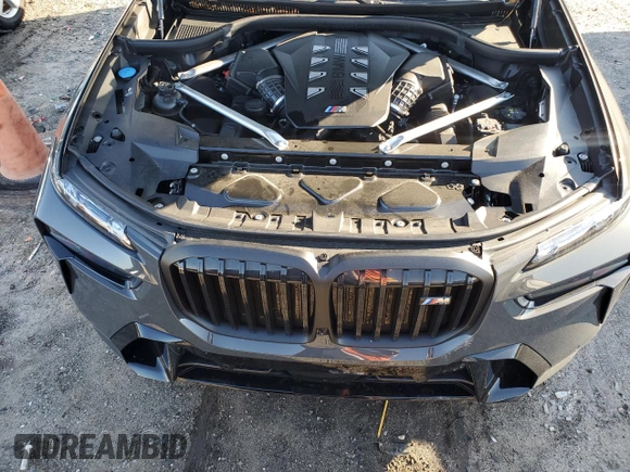 2024 BMW X7 M60i with VIN 5UX33EM00R9V42847, listed as a Copart auction lot 46498875 with 6,310 mi miles and Salvage Title. Bid and sale history available at carsss.com. Image 12.
