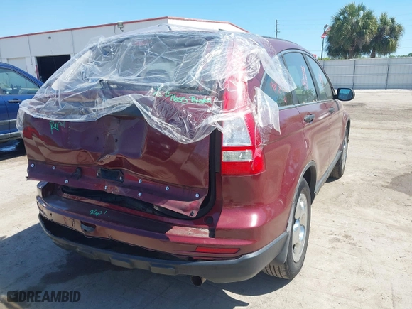 2011 Honda CR-V LX with VIN 5J6RE3H3XBL041143, listed as a IAAI auction lot 41775154 with 128,083 mi miles. Bid and sale history available at carsss.com. Image 4.