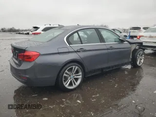 2017 BMW 3 Series 330i xDrive with VIN WBA8D9G57HNU58417, listed as a Copart auction lot 44101505 with 92,841 mi miles and Salvage Title. Bid and sale history available at carsss.com. Image 3.