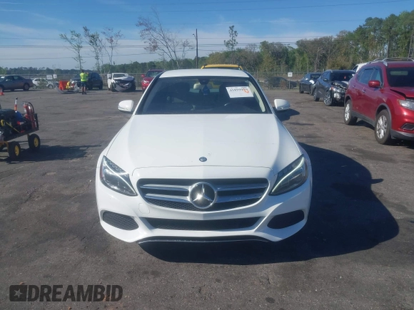 2015 Mercedes-Benz C-Class C 300 Luxury with VIN 55SWF4KB6FU020602, listed as a IAAI auction lot 41899959 with 150,516 mi miles. Bid and sale history available at carsss.com. Image 12.