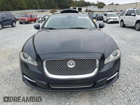 2012 Jaguar XJ Supercharged with VIN SAJWA2GE3CMV28747, listed as a Copart auction lot 77836394 with 139,731 mi miles and Clean title. Bid and sale history available at DreamBid. Image 5.