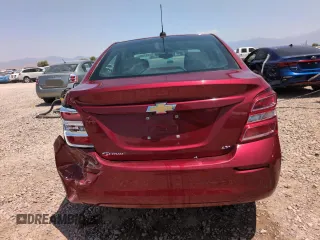 2020 Chevrolet Sonic LT with VIN 1G1JD5SB5L4127904, listed as a Copart auction lot 62487345 with 15,761 mi miles and Salvage title. Bid and sale history available at DreamBid. Image 6.