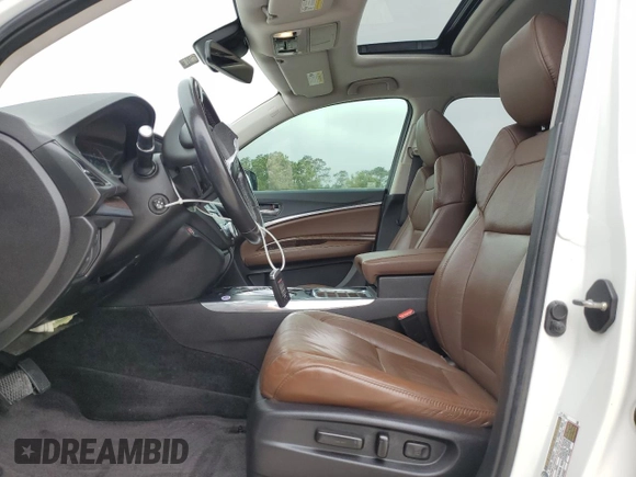 2018 Acura MDX Technology with VIN 5J8YD3H5XJL007600, listed as a Copart auction lot 51419945 with 103,653 mi miles and Salvage title. Bid and sale history available at DreamBid. Image 7.