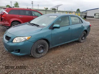 2010 Toyota Corolla with VIN 2T1BU4EE6AC388576, listed as a Copart auction lot 58950915 with 122,566 mi miles and Salvage title. Bid and sale history available at DreamBid. Image 1.