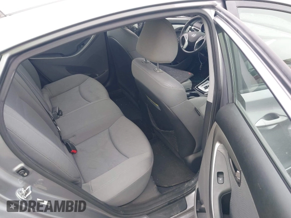 2012 Hyundai Elantra Limited with VIN KMHDH4AE2CU433033, listed as a IAAI auction lot 42006893 with 124,892 mi miles. Bid and sale history available at carsss.com. Image 8.