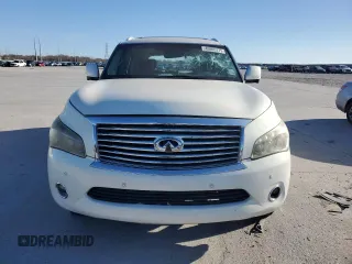 2013 Infiniti QX56 with VIN JN8AZ2NF1D9550803, listed as a Copart auction lot 45905775 with Not provided miles and Salvage title. Bid and sale history available at DreamBid. Image 5.