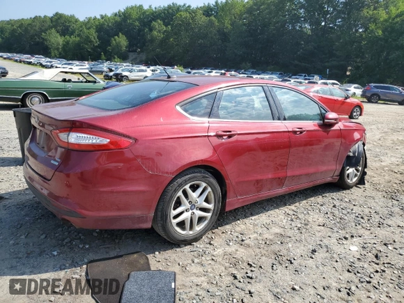 2015 Ford Fusion SE with VIN 1FA6P0HD8F5128565, listed as a Copart auction lot 65041595 with 131,490 mi miles and Clean title. Bid and sale history available at DreamBid. Image 3.