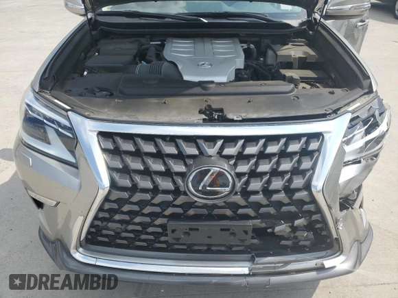 2023 Lexus GX with VIN JTJAM7BX8P5360879, listed as a Copart auction lot 53473455 with 34,359 mi miles and Salvage Title. Bid and sale history available at carsss.com. Image 12.