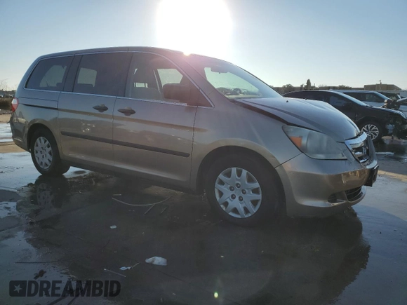 2007 Honda Odyssey LX with VIN 5FNRL38237B081884, listed as a Copart auction lot 88722045 with 181,824 mi miles and Clean Title. Bid and sale history available at carsss.com. Image 4.