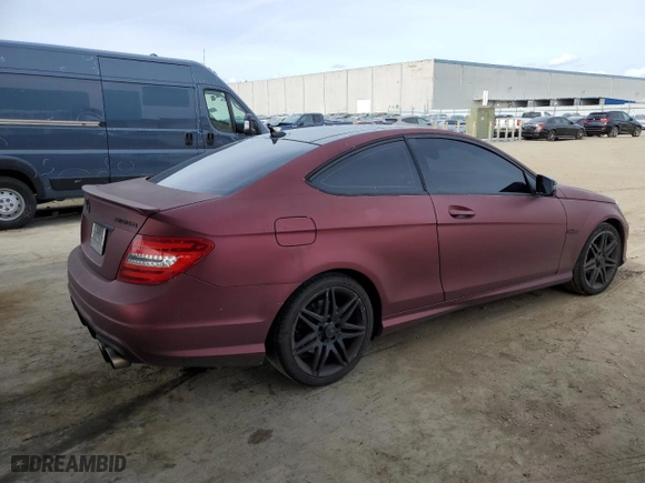 2013 Mercedes-Benz C-Class C 250 with VIN WDDGJ4HB6DG025755, listed as a Copart auction lot 52239375 with 85,012 mi miles and Salvage Title. Bid and sale history available at carsss.com. Image 3.