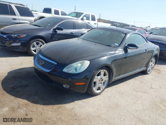 2004 Lexus SC 430 with VIN JTHFN48Y540053505, listed as a IAAI auction lot 41981873 with 144,553 mi miles. Bid and sale history available at carsss.com. Image 17.