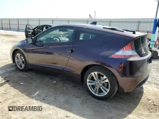2013 Honda CR-Z with VIN JHMZF1D44DS003629, listed as a Copart auction lot 56819425 with 81,262 mi miles and Salvage title. Bid and sale history available at DreamBid. Image 2.