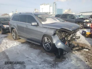 2017 Mercedes-Benz GLS with VIN 4JGDF7DEXHA777608, listed as a Copart auction lot 71279602 with 85,131 mi miles. Bid and sale history available at carsss.com. Image 4.
