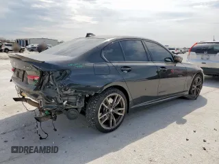 2020 BMW 3 Series M340i xDrive with VIN WBA5U9C04LA380918, listed as a Copart auction lot 48875295 with 72,540 mi miles and Salvage Title. Bid and sale history available at DreamBid. Image 3.