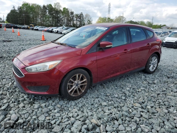 2015 Ford Focus SE with VIN 1FADP3K23FL381854, listed as a Copart auction lot 52241725 with 196,263 mi miles and Clean Title. Bid and sale history available at carsss.com. Image 1.