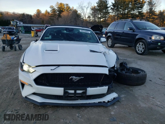 2022 Ford Mustang GT Premium with VIN 1FATP8FF1N5116262, listed as a Copart auction lot 43516955 with 48,341 mi miles and Salvage title. Bid and sale history available at DreamBid. Image 5.