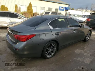 2015 Infiniti Q50 Premium with VIN JN1BV7APXFM356460, listed as a Copart auction lot 46093835 with 149,206 mi miles and Non Repairable. Bid and sale history available at carsss.com. Image 3.