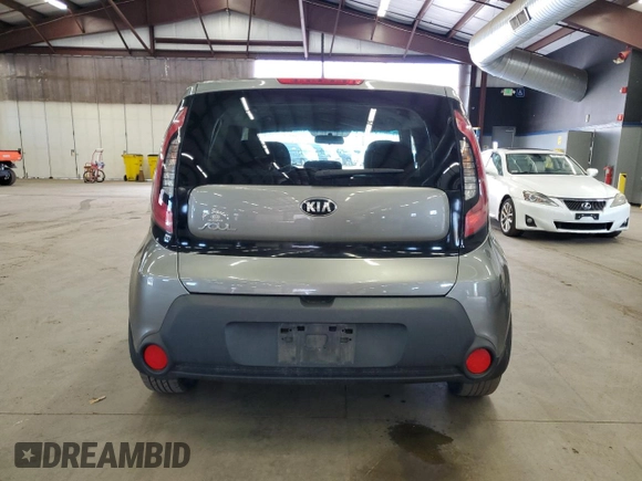 2016 Kia Soul with VIN KNDJN2A27G7401547, listed as a Copart auction lot 49737685 with 117,865 mi miles and Salvage Title. Bid and sale history available at carsss.com. Image 6.