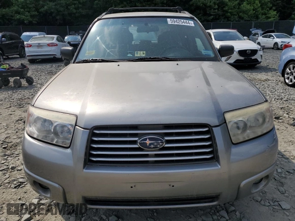 2007 Subaru Forester X with VIN JF1SG63647H727408, listed as a Copart auction lot 59425444 with 152,370 mi miles and Clean Title. Bid and sale history available at carsss.com. Image 5.