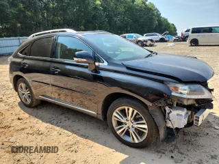 2015 Lexus RX 350 with VIN 2T2ZK1BA9FC182899, listed as a Copart auction lot 62381675 with 71,561 mi miles and Salvage title. Bid and sale history available at DreamBid. Image 4.